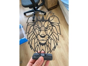 lion head 3d print lion statue 3d print model - Mito3D