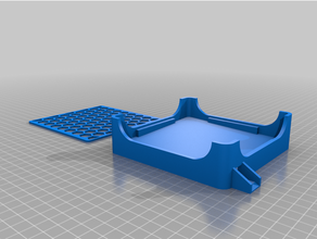 customized parametric sponge holder 3d print model - Mito3D