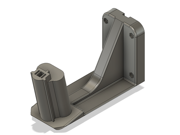 Bosch dairesel Kulp destek 3D print model - Mito3D