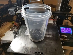 filtro 32oz ziploc contenitore pulizia sla stampe 3d dlp stampante alcol elegoo Marte salamoia resina risciacquare 3d print model - Mito3D