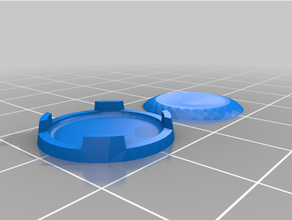 3dsxl circle pad cap 3ds nintendo 3d print model - Mito3D