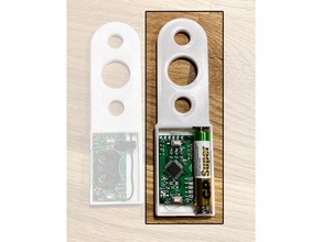 hm-sensor hb-sec-rhs aaa window handle sensor case homematic asksinpp fhem smarthome 3d print model - Mito3D