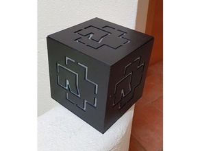 Rammstein cubo 3d print model - Mito3D