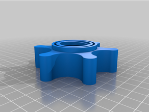 decathlon dumbbell nut rubber ring 3d print model - Mito3D