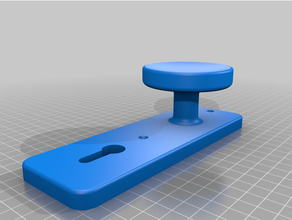 doorknob 3d print model - Mito3D