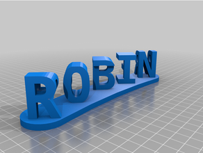 Robin angepasst 3d print model - Mito3D