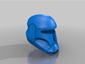 clone commando helmet small printers wars cosplay large print star 3d print model - Mito3D