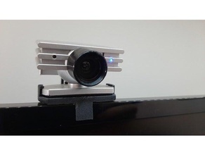 Eyetoy Halter Unterstützung Webcam Playstation montieren 3d print model - Mito3D