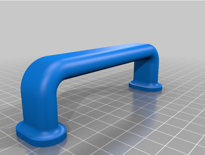 customized drawer handle 3d print model - Mito3D