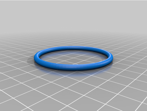 basınç püskürtücü ring özelleştirilmiş 3d print model - Mito3D