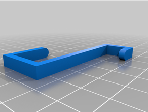 customized basic s-hook - 3d print model - Mito3D