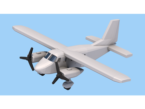 Dornier do 28 gök hizmetçisi stol Yarar uçak 3d print model - Mito3D