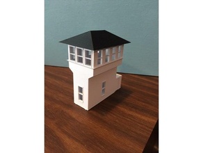 mershon railroad tower 3d print model - Mito3D
