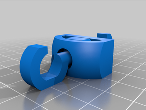 personalizado girar gancho 3d print model - Mito3D