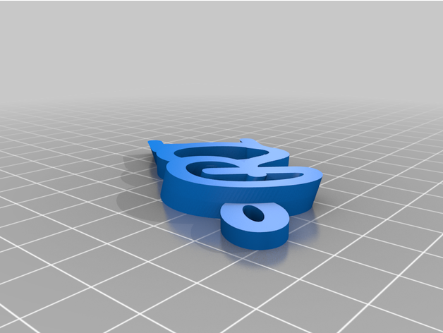 llavero roi final personnalisé 3D print model - Mito3D