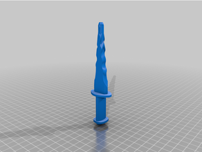 rumplestilskin dagger pen bic dager 3d print model - Mito3D