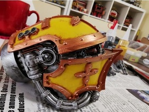 machine gods head interior titan warhammer 40k 3d print model - Mito3D