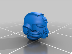 space knight helmet builder blender 3d print model - Mito3D