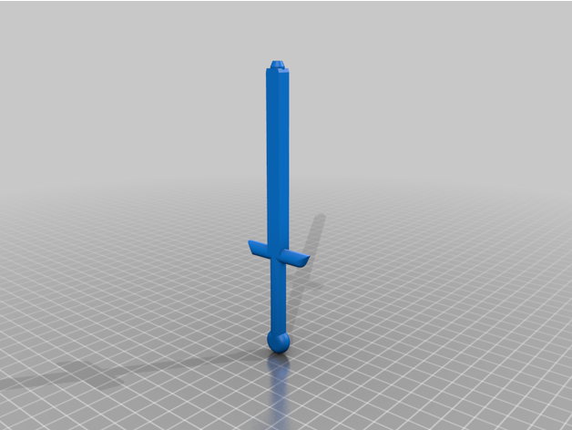 daga bolígrafo bic 3D print model - Mito3D