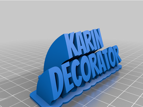 Karin 2 özelleştirilmiş 3d print model - Mito3D