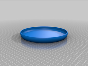 frisbee customizable text 3d print model - Mito3D