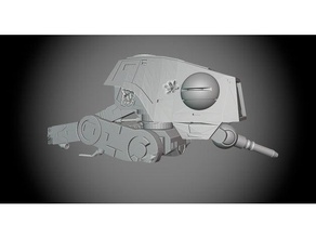 stompy andador destroços legião Estrela guerras 3d print model - Mito3D