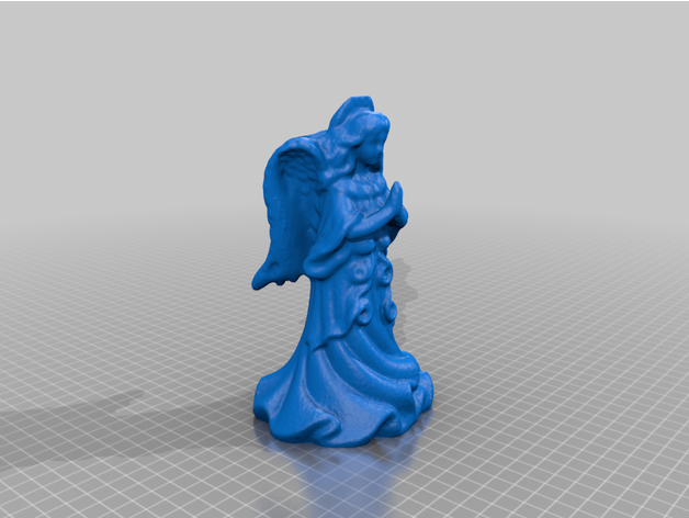 melek mum Kulp destek incelmek candle holder 3D print model - Mito3D