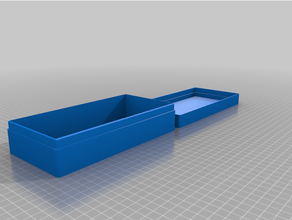 angepasst gerundet Lager Box openscad 3d print model - Mito3D