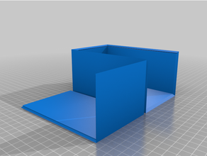 cartão caixa deslizamento tampa 1 personalizado 3d print model - Mito3D