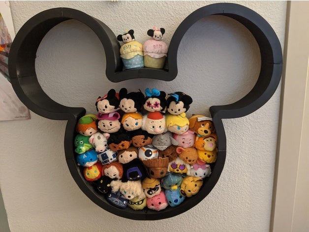 mickey mouse display shelf disney tsum 3D print model - Mito3D