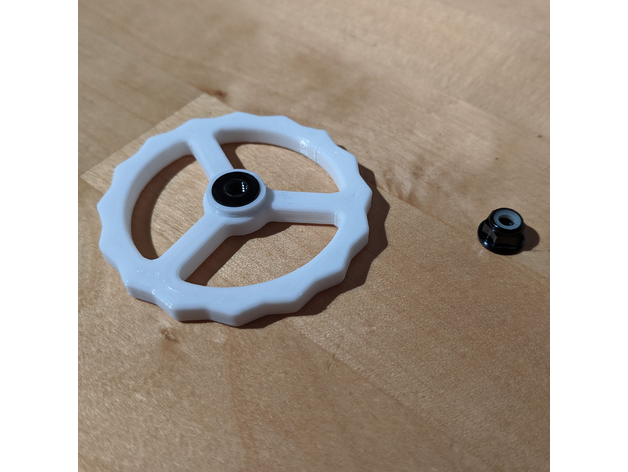 cama nivelamento botão m4 nozes crialidade ender 3 pró ender3 ender3pro 3D print model - Mito3D