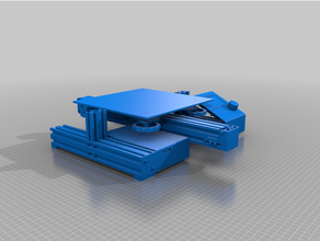 simplify3d ender 3 pro machine modèle plaque construction ender3pro ender3 monter simplifier 3d 3d print model - Mito3D