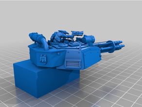 batalla vagón bits 40k martillo guerra 3d print model - Mito3D