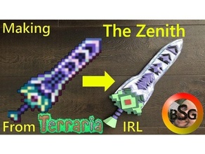 zenith terraria - journeys 3d print model - Mito3D