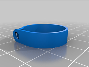 customized cable clamp 3d print model - Mito3D