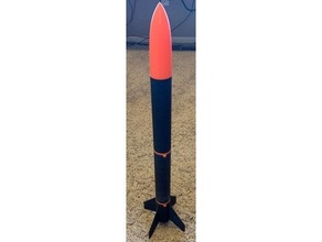hora modelo cohete estes cohetes cohetería 3d print model - Mito3D