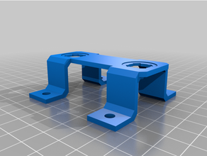 çift Led Kulp destek langırt 3d print model - Mito3D
