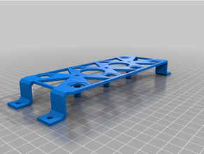 8 piece led holder 3d print model - Mito3D