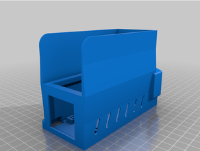 ender 3 psu rear plug buck converter 3d print model - Mito3D
