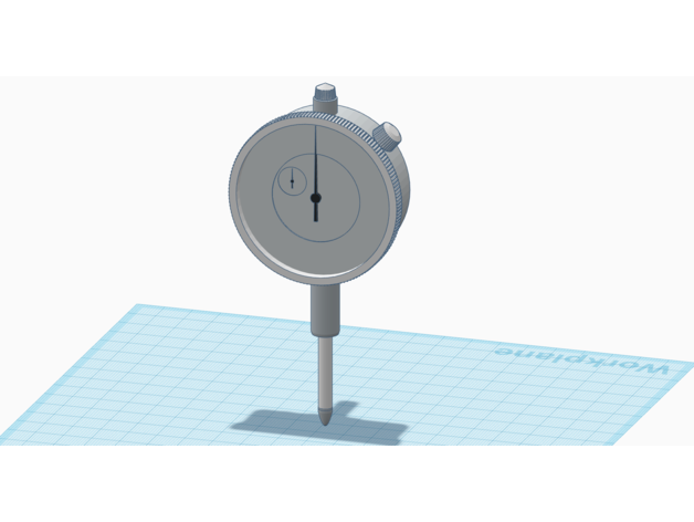 dial indicator dummy 3D print model - Mito3D