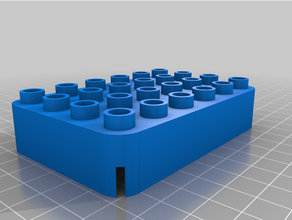personalizado lego compatible duplo 3d print model - Mito3D