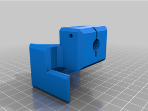 messuhrhalter mit magnetischer haftung 3d print model - Mito3D