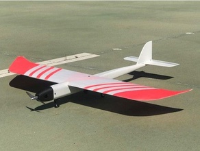 rc pylône coureur avion radio contrôle contrôlé 3d print model - Mito3D
