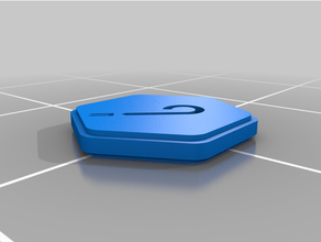 wipeout normal difficulty medal 3d print model - Mito3D
