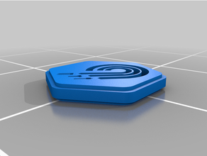 wipeout hard difficulty medal 3d print model - Mito3D