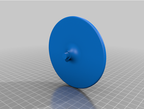 basic turntable model painting 3d print model - Mito3D