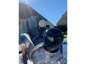 questar 90 visor Solair + Anneau suporte astronomia telescópio 3d print model - Mito3D