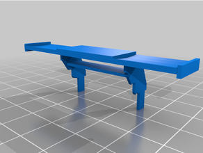 scalextric z4 rear wing mk2 3d print model - Mito3D