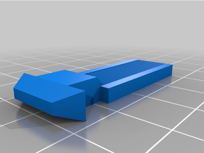 değiştirme alüminyum kapı üstesinden gelmek 3d print model - Mito3D