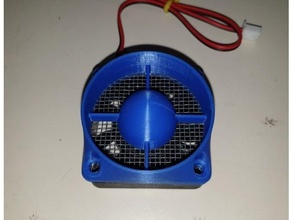 40mm fan turbine cover dust filter 3d printer 3d print model - Mito3D